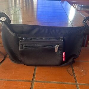 Black Skip Hop Adjustable Stroller Organizer Bag